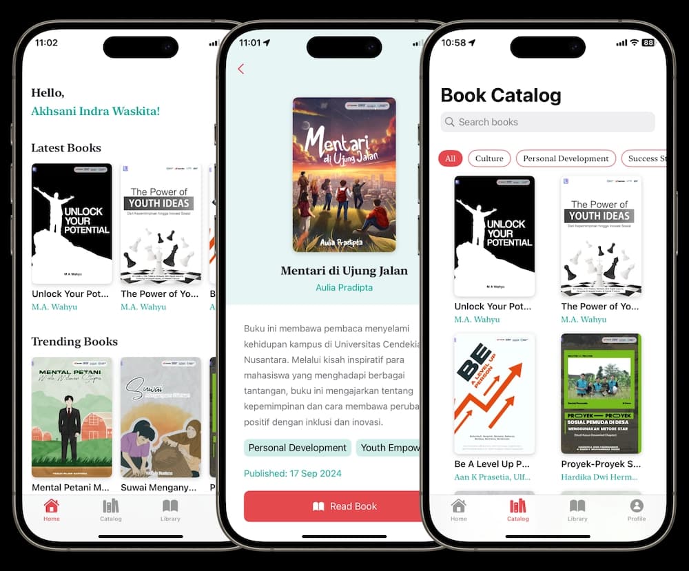 Scholara App Mockup